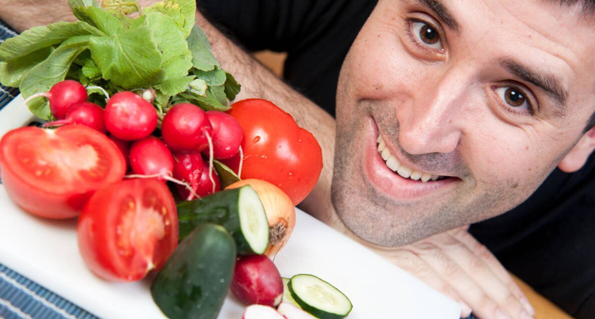 verduras para la potencia