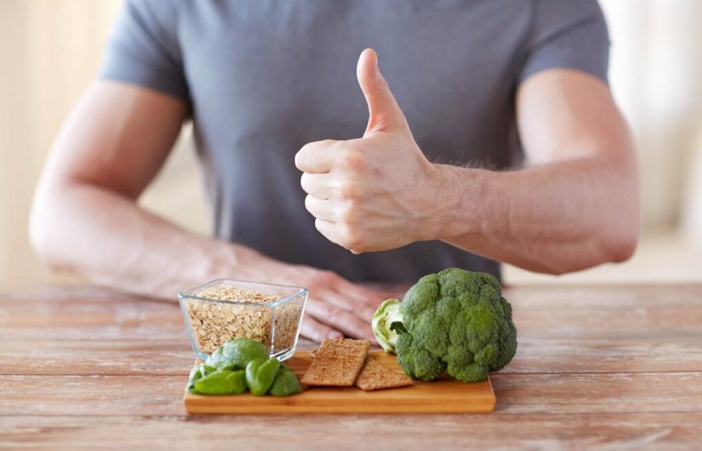 verduras saludables para la potencia